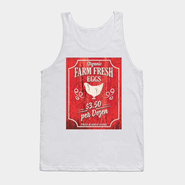 Vintage Farm Market Tank Top by SWON Design